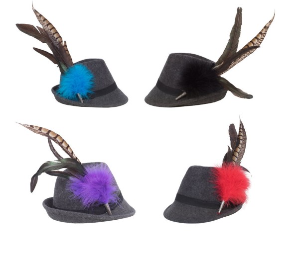 Trachten Hut Damen verschiedene Farben