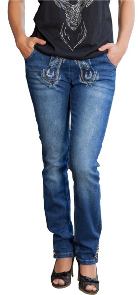 Jeans Classic Damen blau