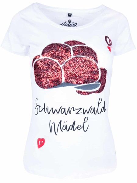 Schwarzwald T-Shirt mit Bollenhut