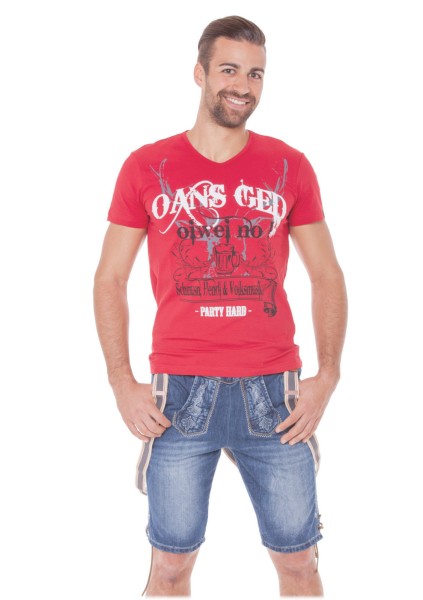 T-Shirt Caspar rot