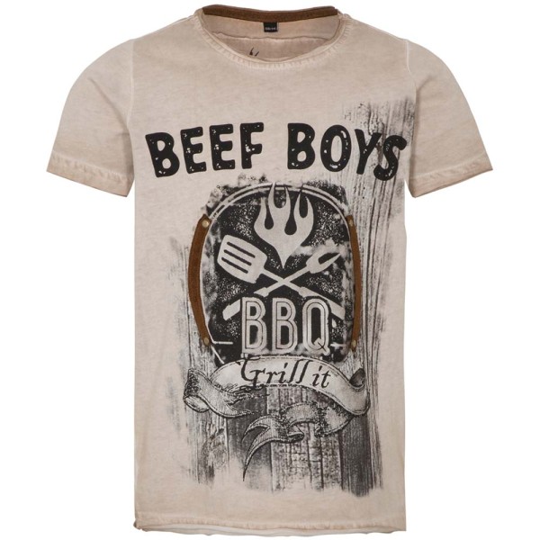 T-Shirt Beef Boys Kids greige